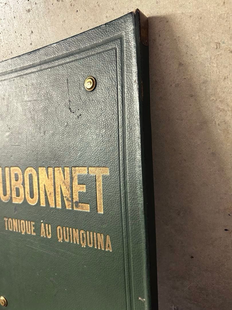 希少☆ フランス　アンティーク　DUBONNET ワイン　メニューブック