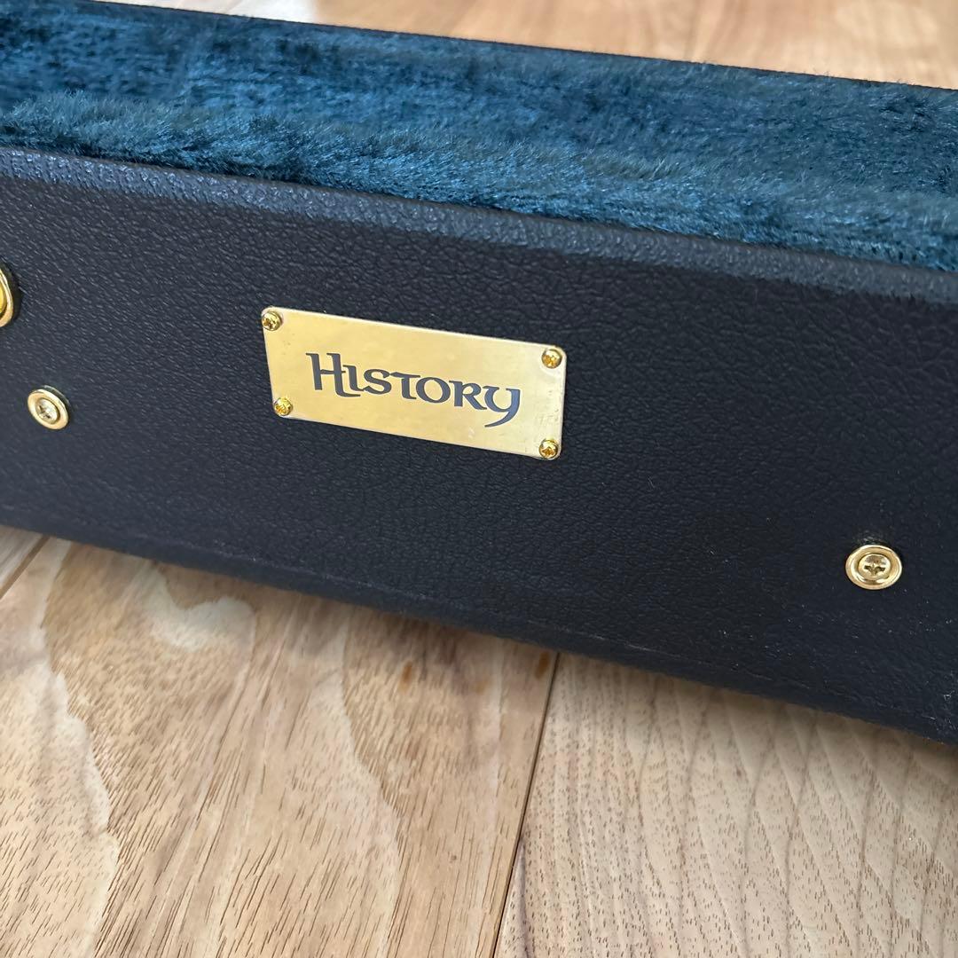 HISTORY アコースティックギター 専用ケース付き