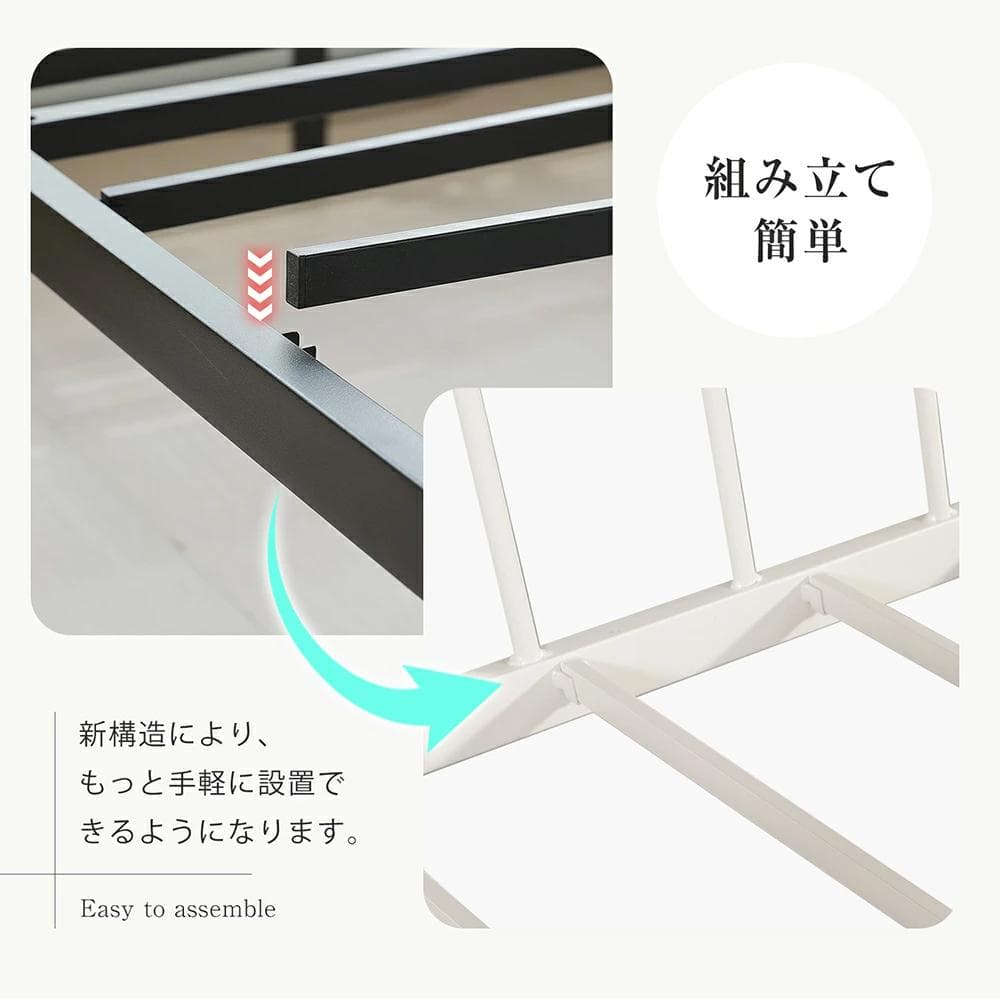 赤字価格！ 高110ロフトベッド子供ベッド シングル下収納 省スペースWHITE