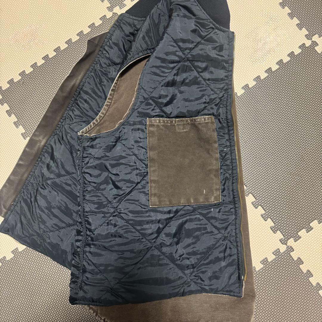 Carhartt ダックベスト V02 DKB ダークブラウン 00s