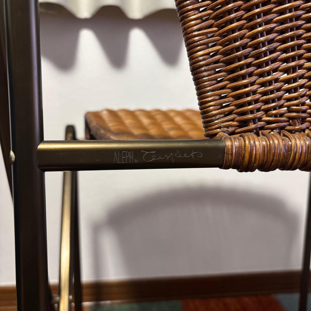 【希少品】ドリアデ　アレフ　アバニカチェア　ビンテージ