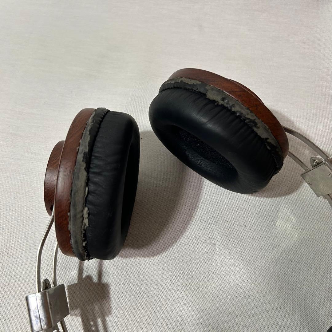 木目調　ヘッドフォン　ヘッドホン　ウッド