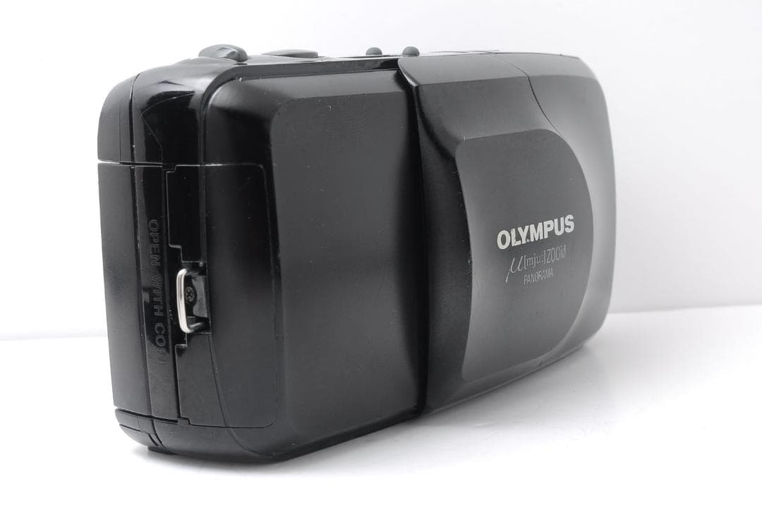 OLYMPUS μ mju ZOOM PANORAMA ブラック 動作良好