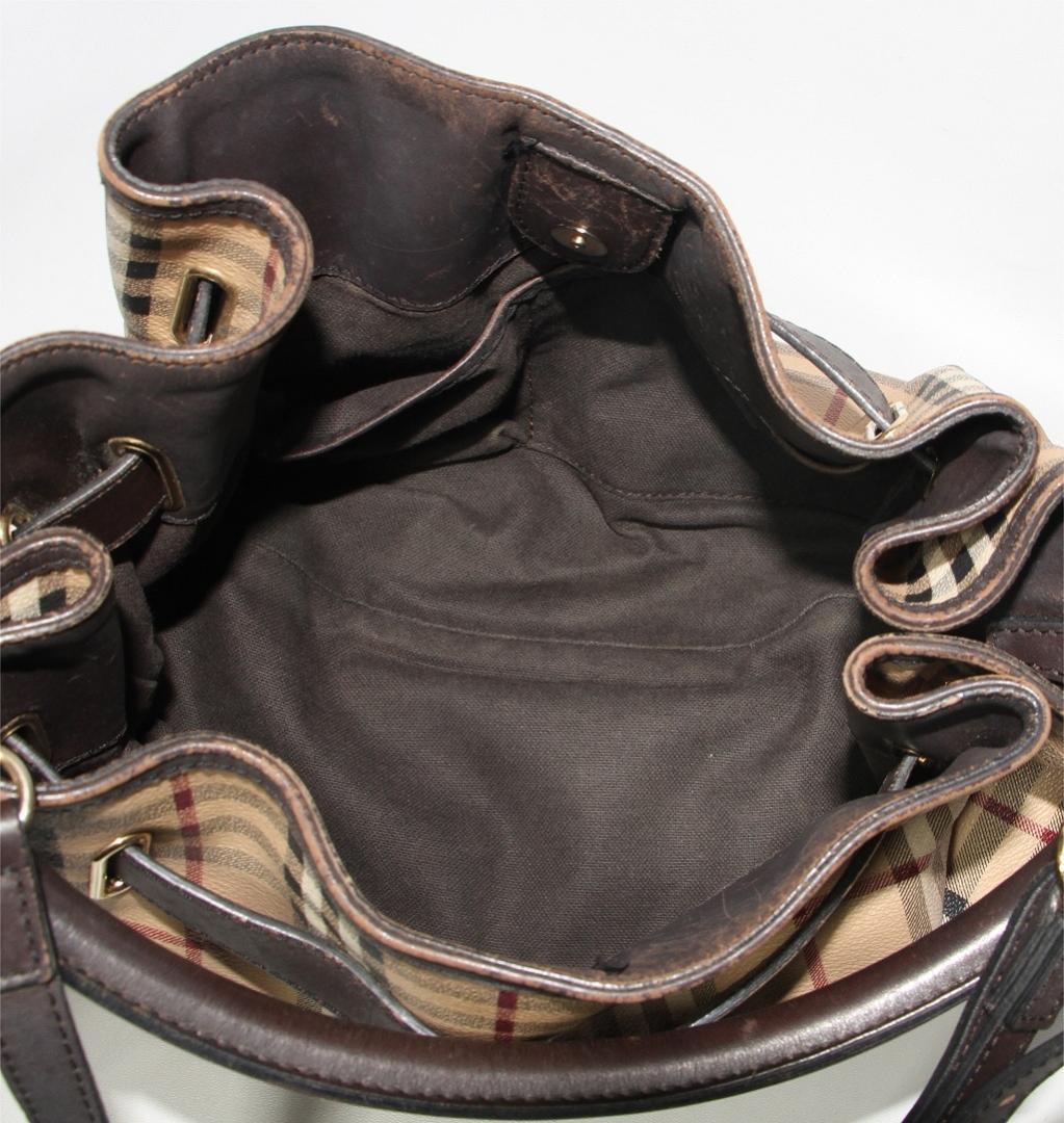 シ*ー様 バーバリー Haymarket ノバチェック ハンドバッグ 2way