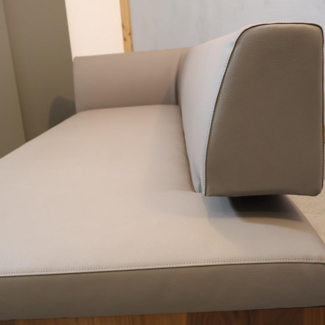 karimoku カリモク CU5899 ウォールナット材 3人掛けソファー