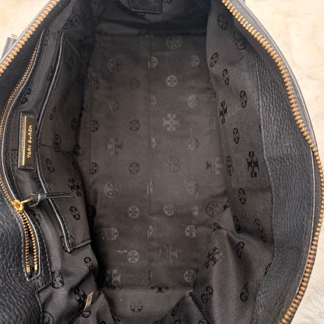 トリーバーチ　ショルダーバッグBRITTEN　レザー　ブラック　2way