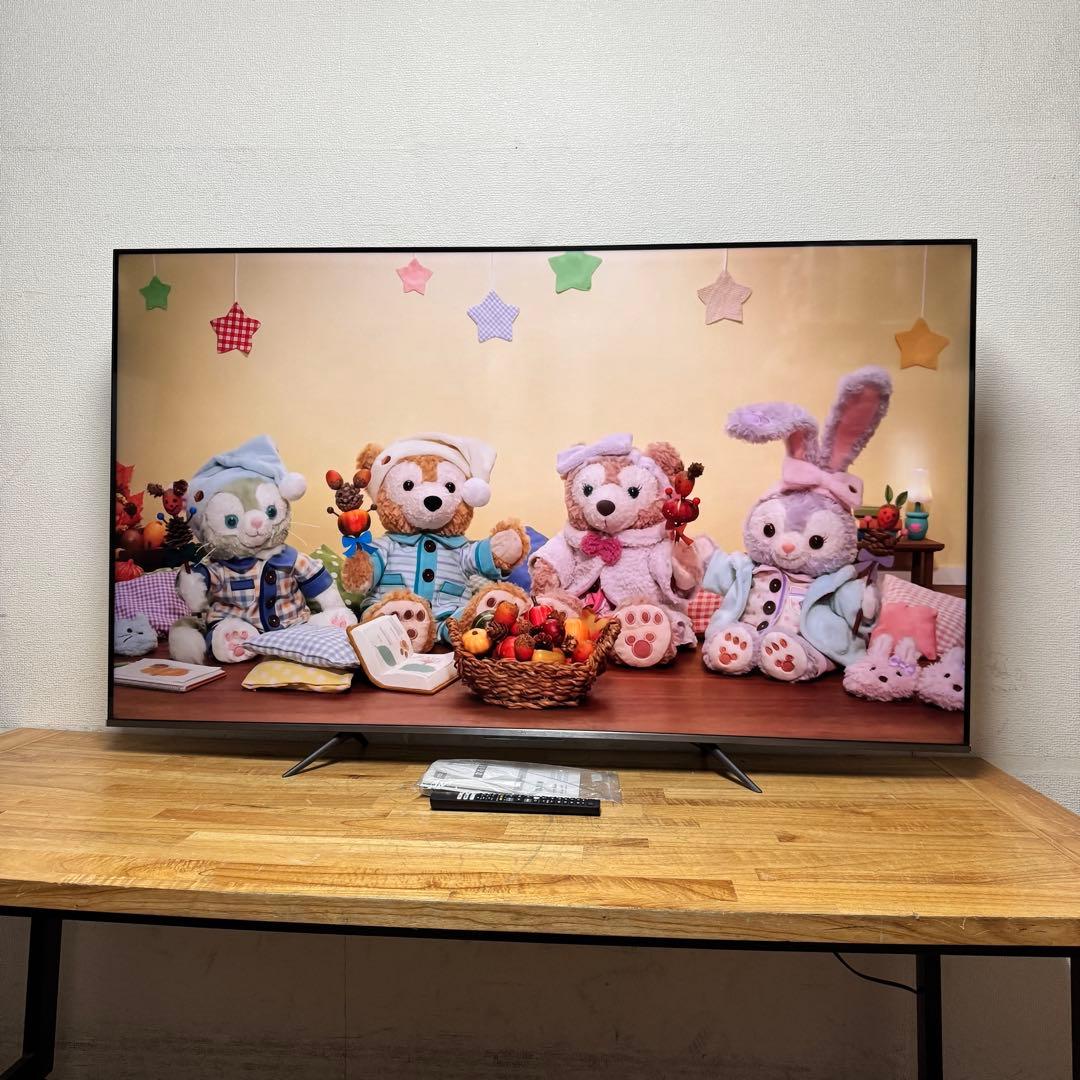 TCL 65インチ 4K 液晶テレビ 65C636 量子ドット 動画アプリ搭載