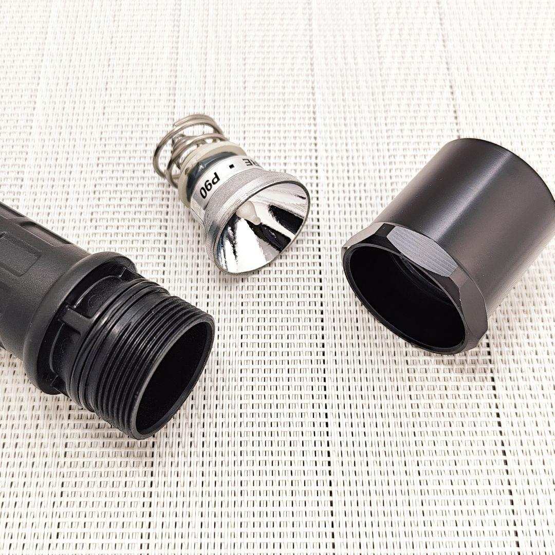 SUREFIRE G3＋NEXTORCH FR-1リング＋青色発光テールキャップ