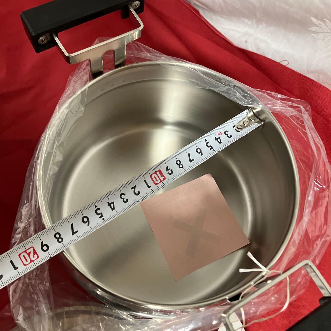 シャトルシェフ　両手鍋　KPA-3000 容量　3L