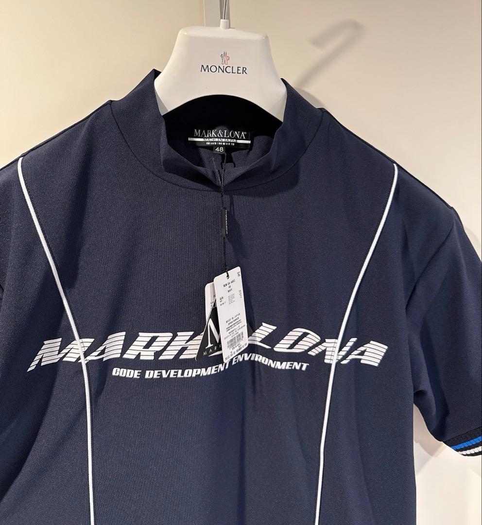 新品 ★2025最新 MARK&LONA モックネック シャツ マーク&ロナ