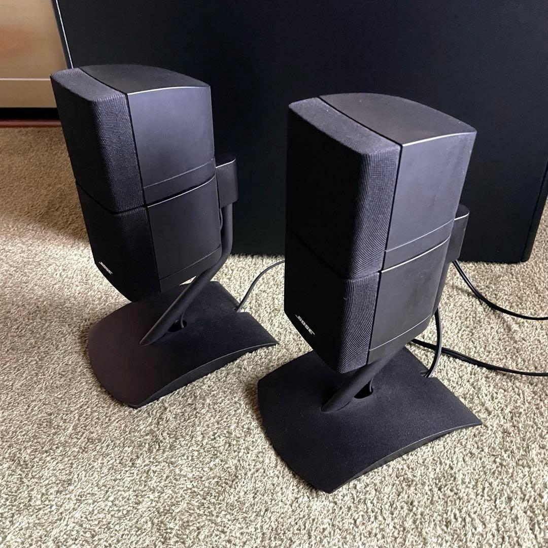 送料無料 美品 BOSE スピーカーシステム スタンド付きフルセット AM-5Ⅲ