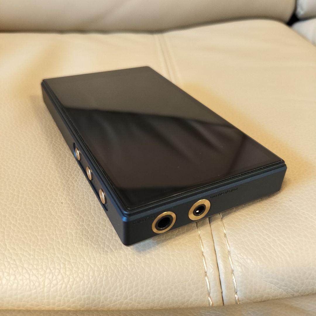 FiiO M21 ダークブルー（ほぼ新品） ガラスフィルムとレザーケース付