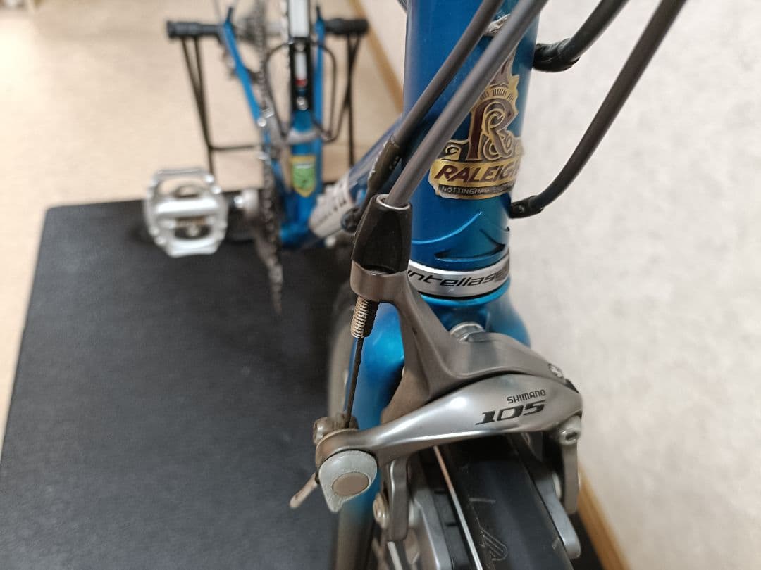 【美品】ラレー RALEIGH CRF クロモリロード 105フル 軽量