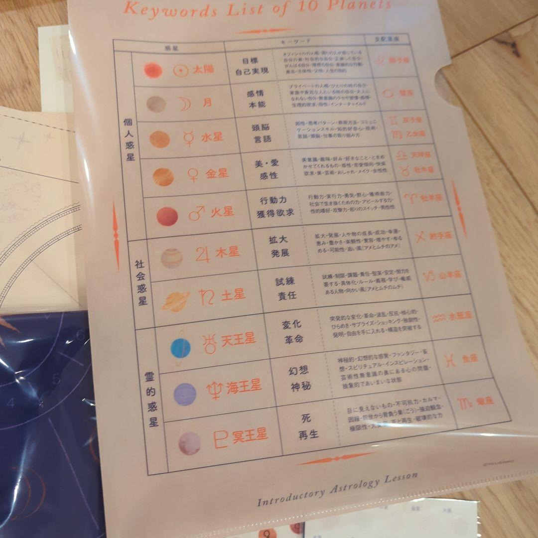 フェリシモ FELISSIMO 心の波を乗りこなす星占い入門レッスン全巻セット