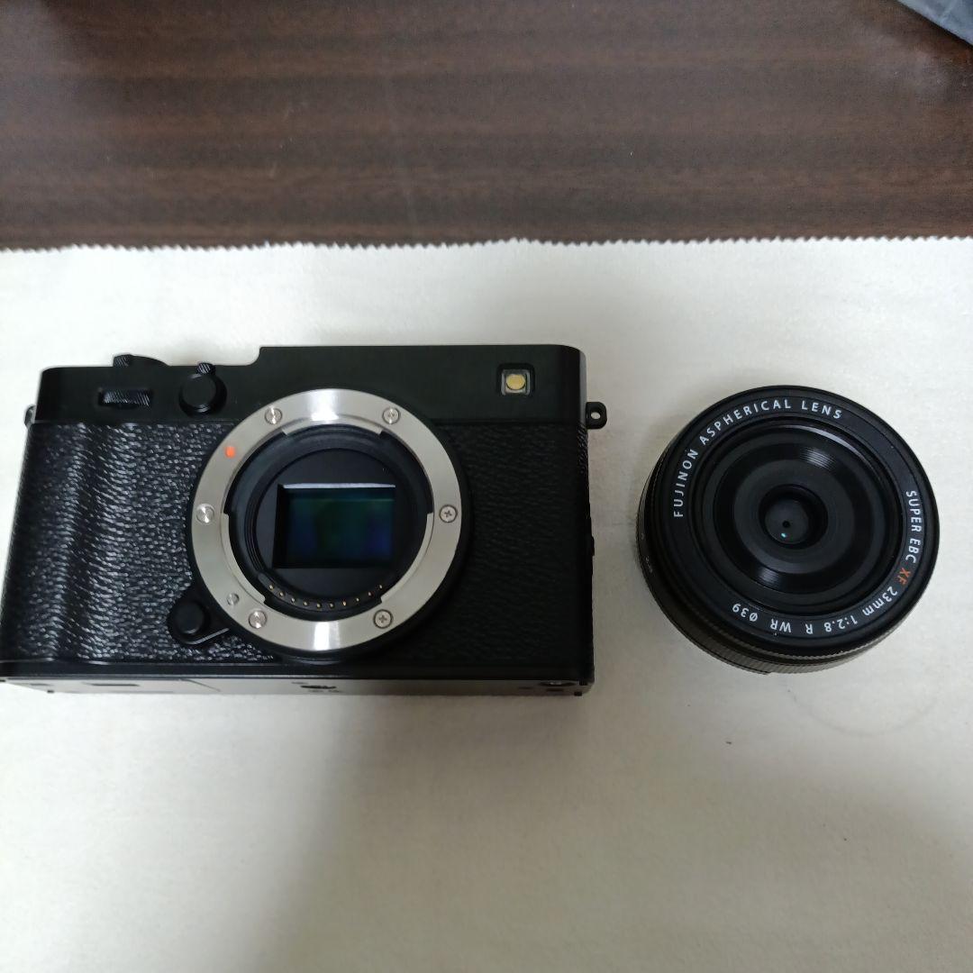 超美品 380ショット Fujifilm X-E5 XF23mm付 ブラック