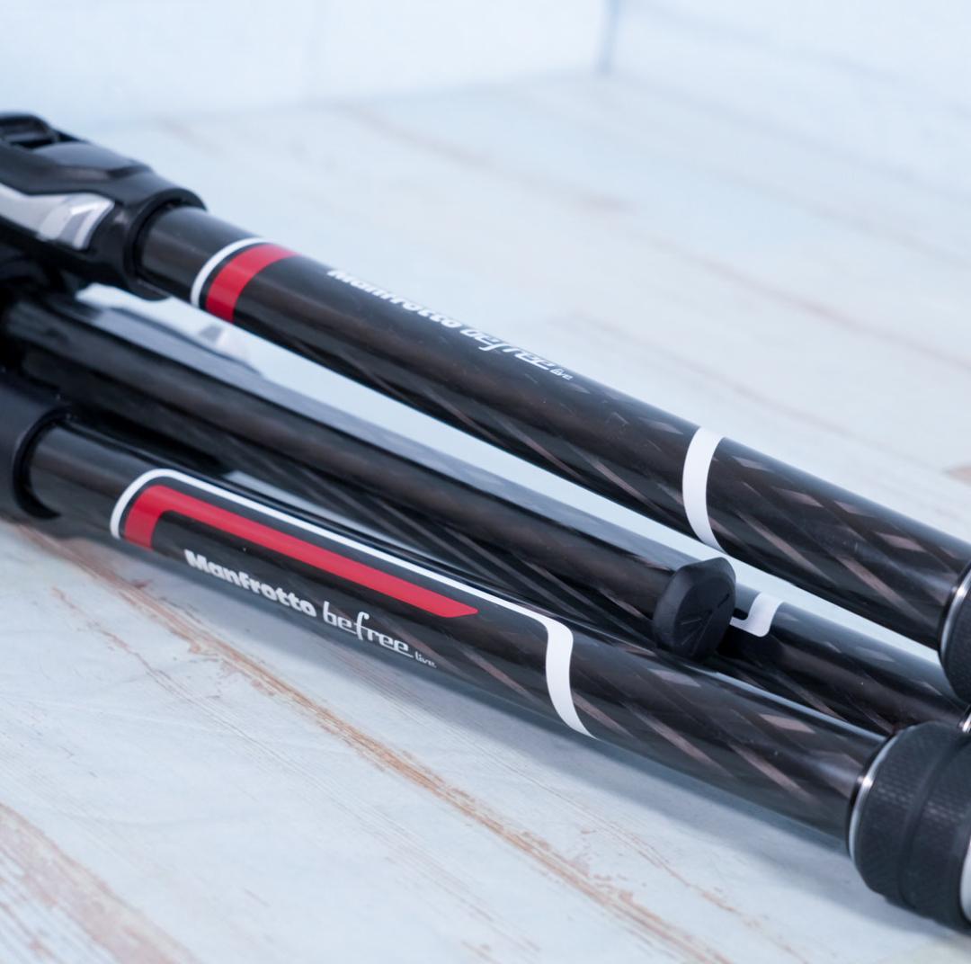 美品　Manfrotto befree live　マンフロット　カーボン三脚