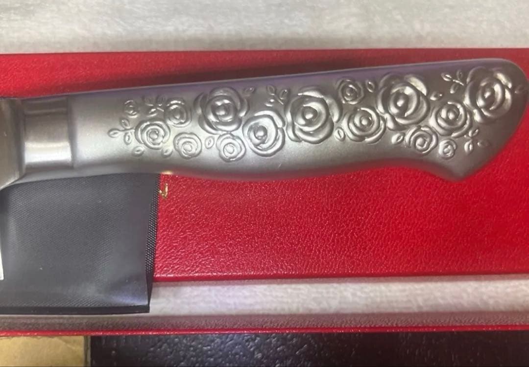 浜田ママプロデュース！ 使いやすい刀身の包丁 藤次郎　ロゼ ＜１４．５ｃｍ＞