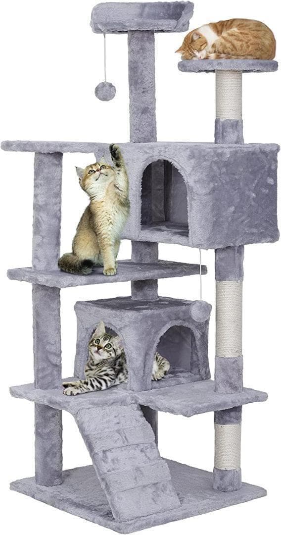 【M2438-84-51】キャットタワー 猫タワー　新品　本体