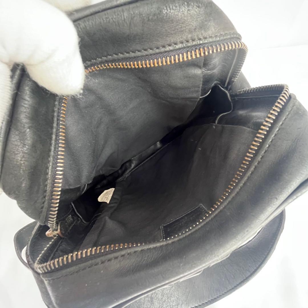 ✨️極美品✨️ BOTTGAVENETA イントレチャート ショルダーバッグ　黒