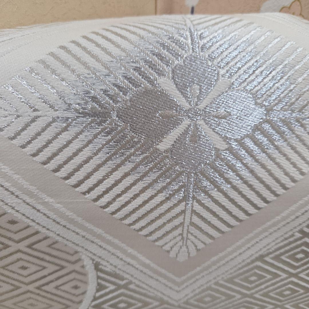 訪問着4点フルセット、着物、袋帯、帯締め、帯揚げ ゆき丈69