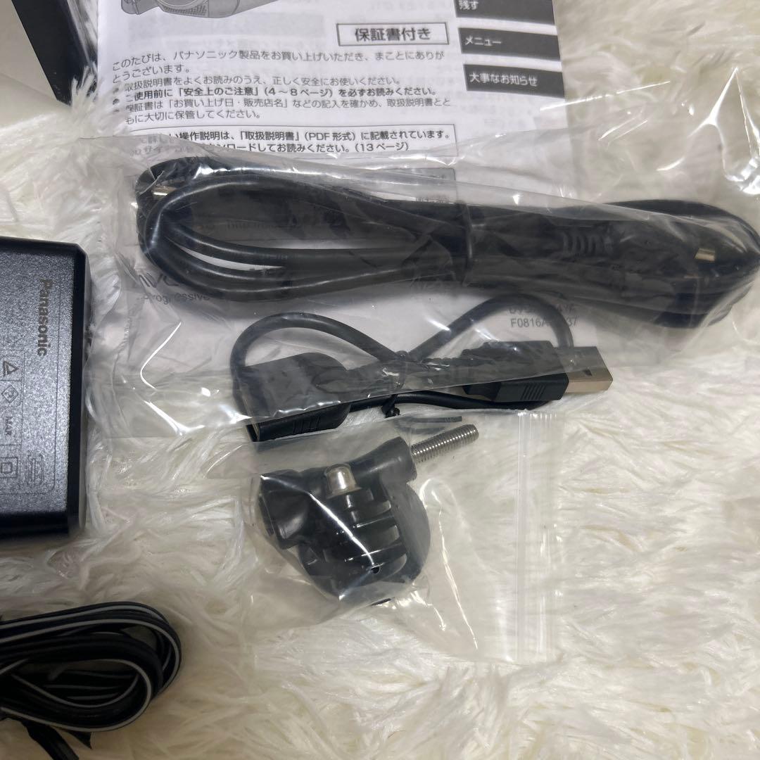 【美品】Panasonic HC-V360MS ホワイト ビデオカメラ