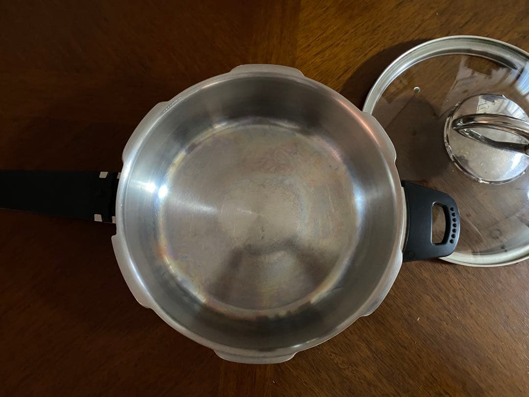 アサヒ軽金属 活力鍋 圧力鍋 ステンレス製 中型セット