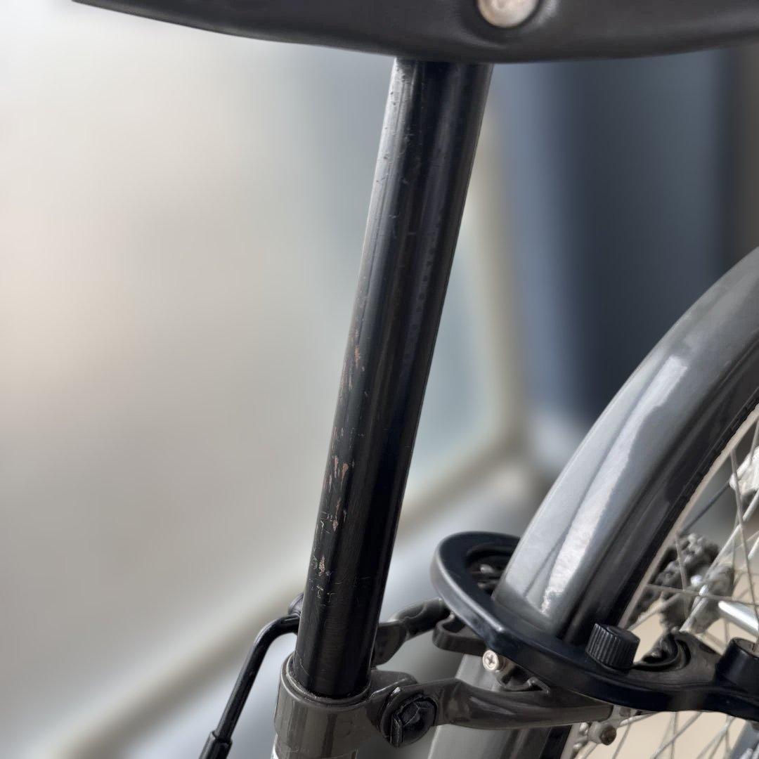 【お引き取り限定】ブリヂストン bikkejビッケ 22型 ダークグレー
