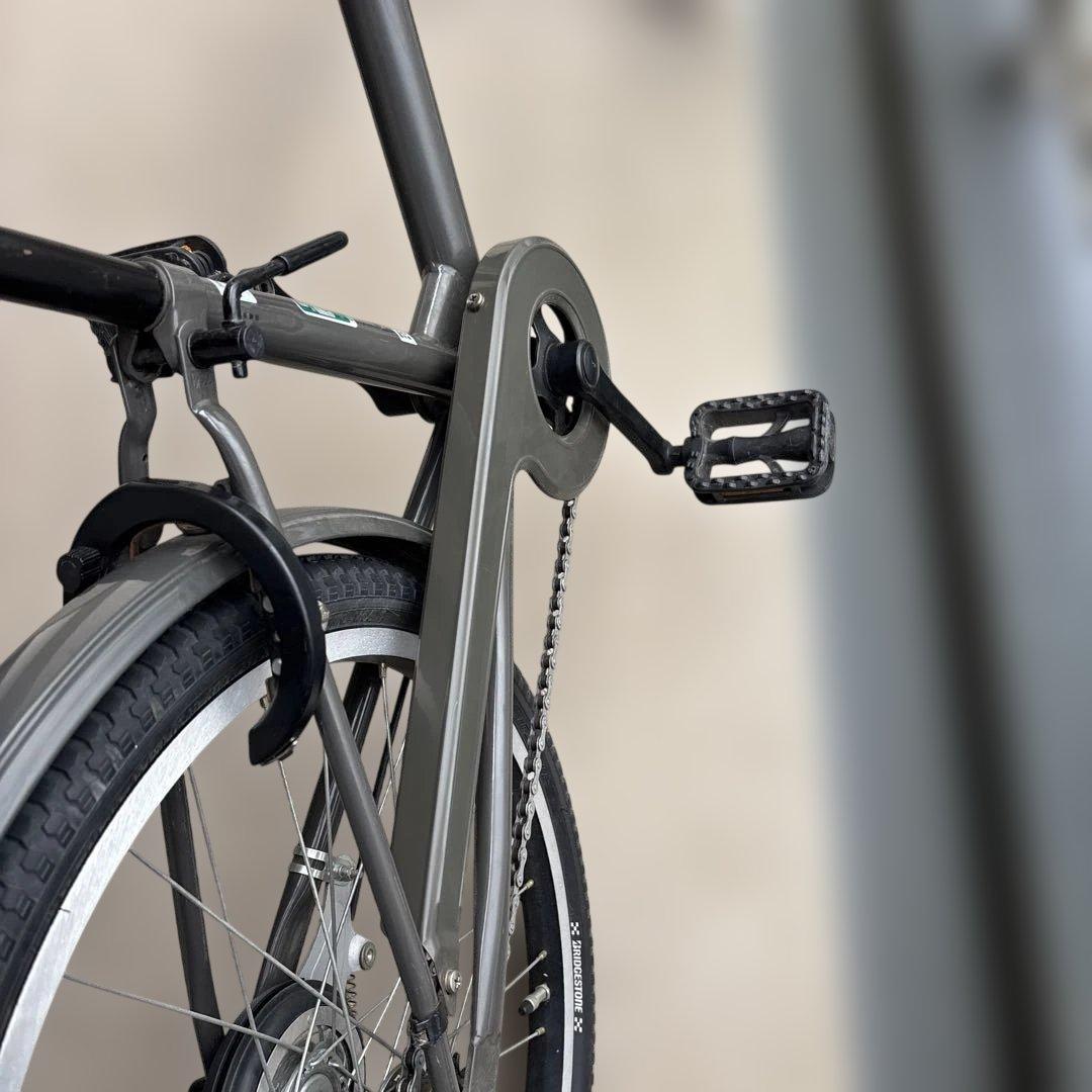 【お引き取り限定】ブリヂストン bikkejビッケ 22型 ダークグレー