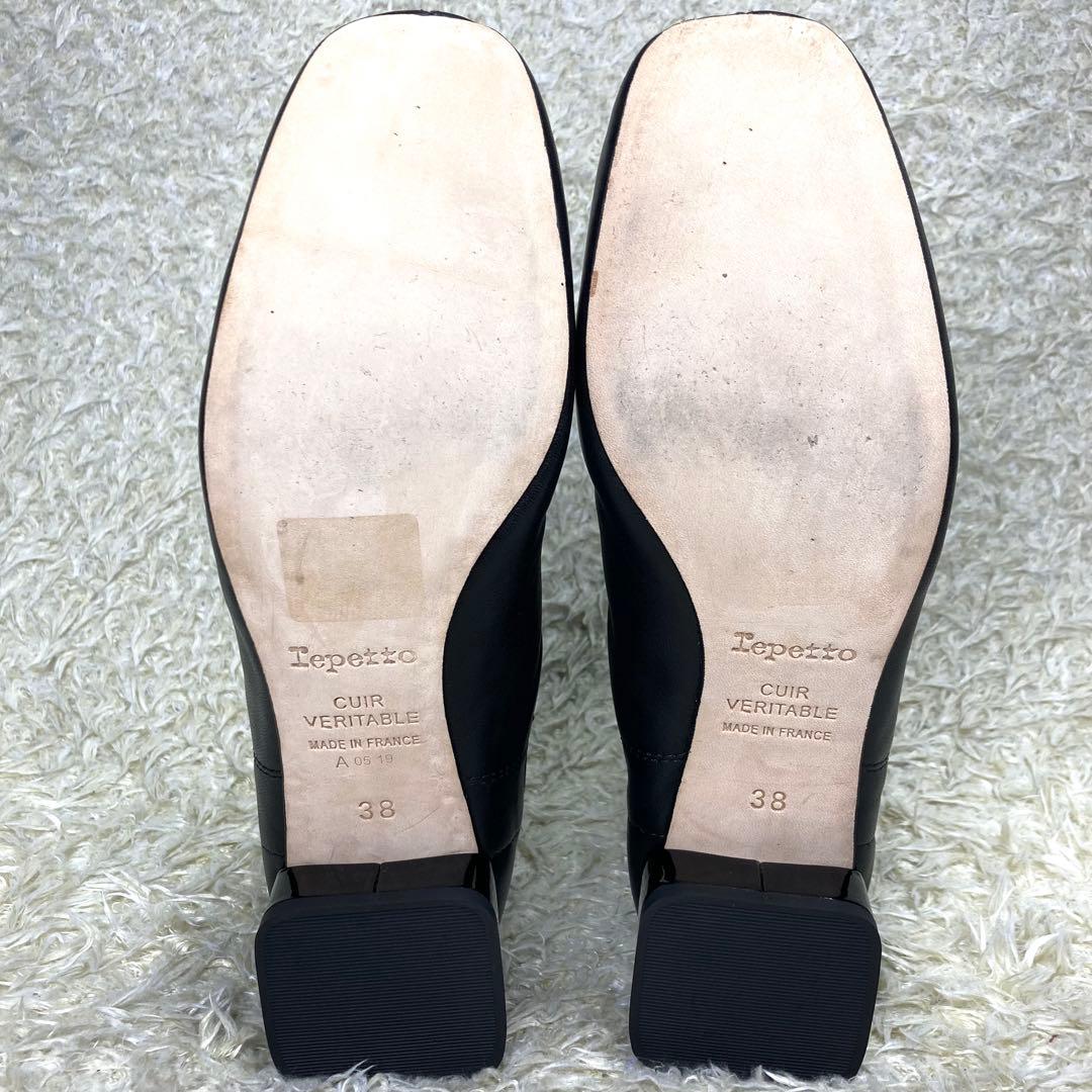 『未使用級』repetto レペット サイドゴアブーツ ショートブーツ ブラック