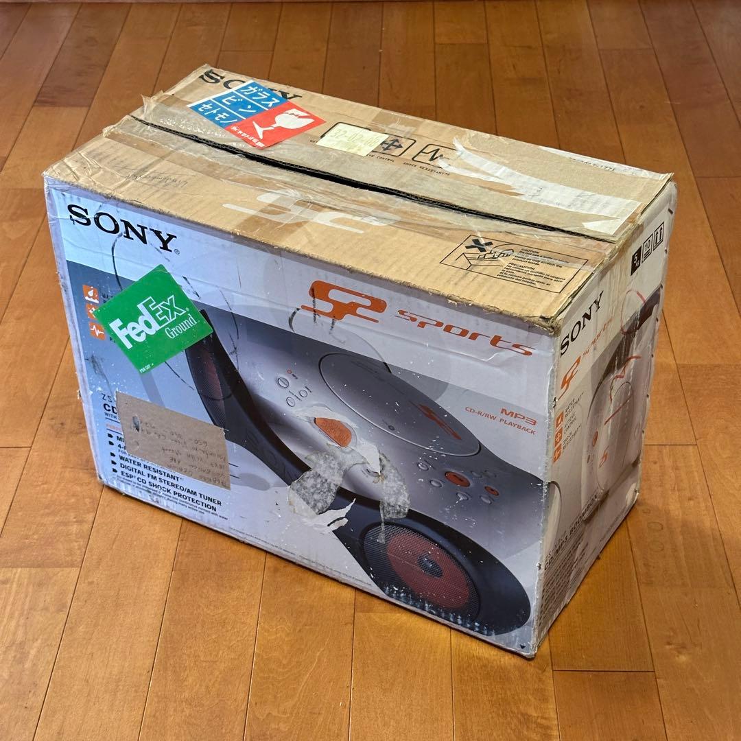スピーカー・ウーファー SONY S2 SPORTS ( ZS-X3CP ) BOOMBOX