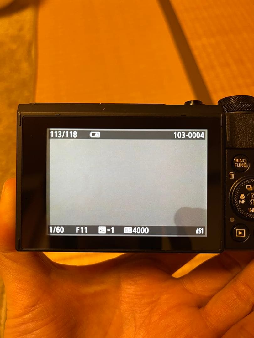 再出品　Canon PowerShot G7 X Mark II 本体　中古