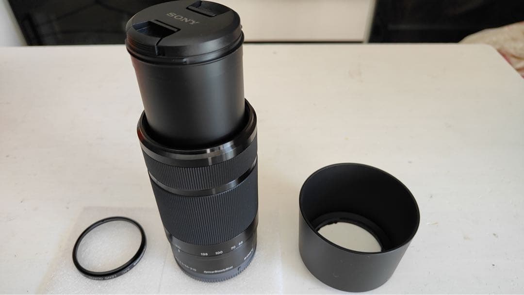 【新品未使用】Sony 55-210mmF4.5-6.3ズームレンズ ブラック