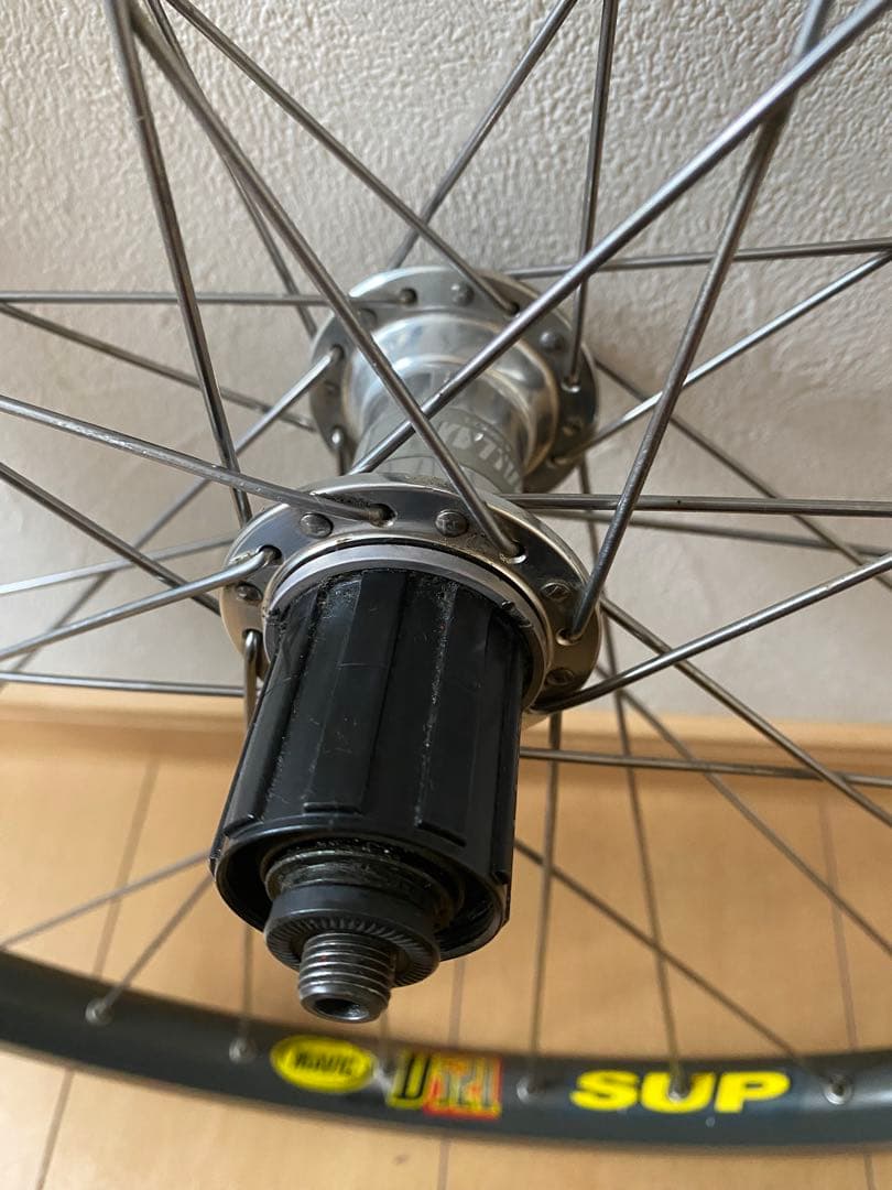 シマノ XTハブ　マヴィック リム　MTB用　26インチ　ホイールセット