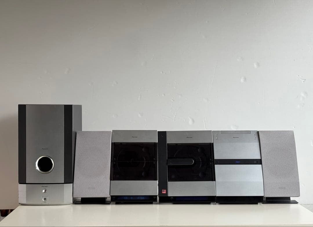 Pioneer X-NS1 CD MDプレーヤー　ミニコンポ