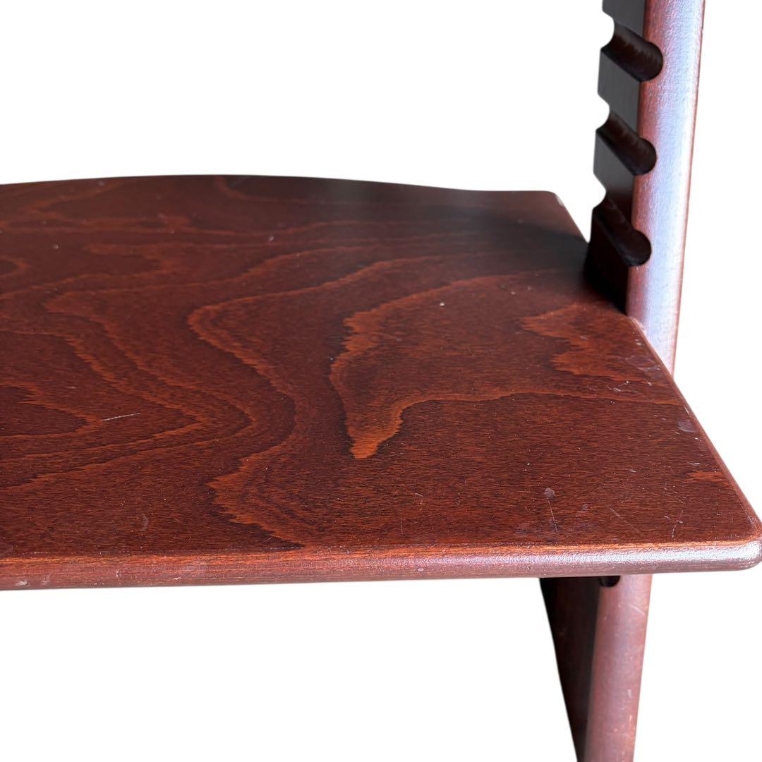 【美品】STOKKE ストッケ トリップトラップ ダークブラウン シリアル4