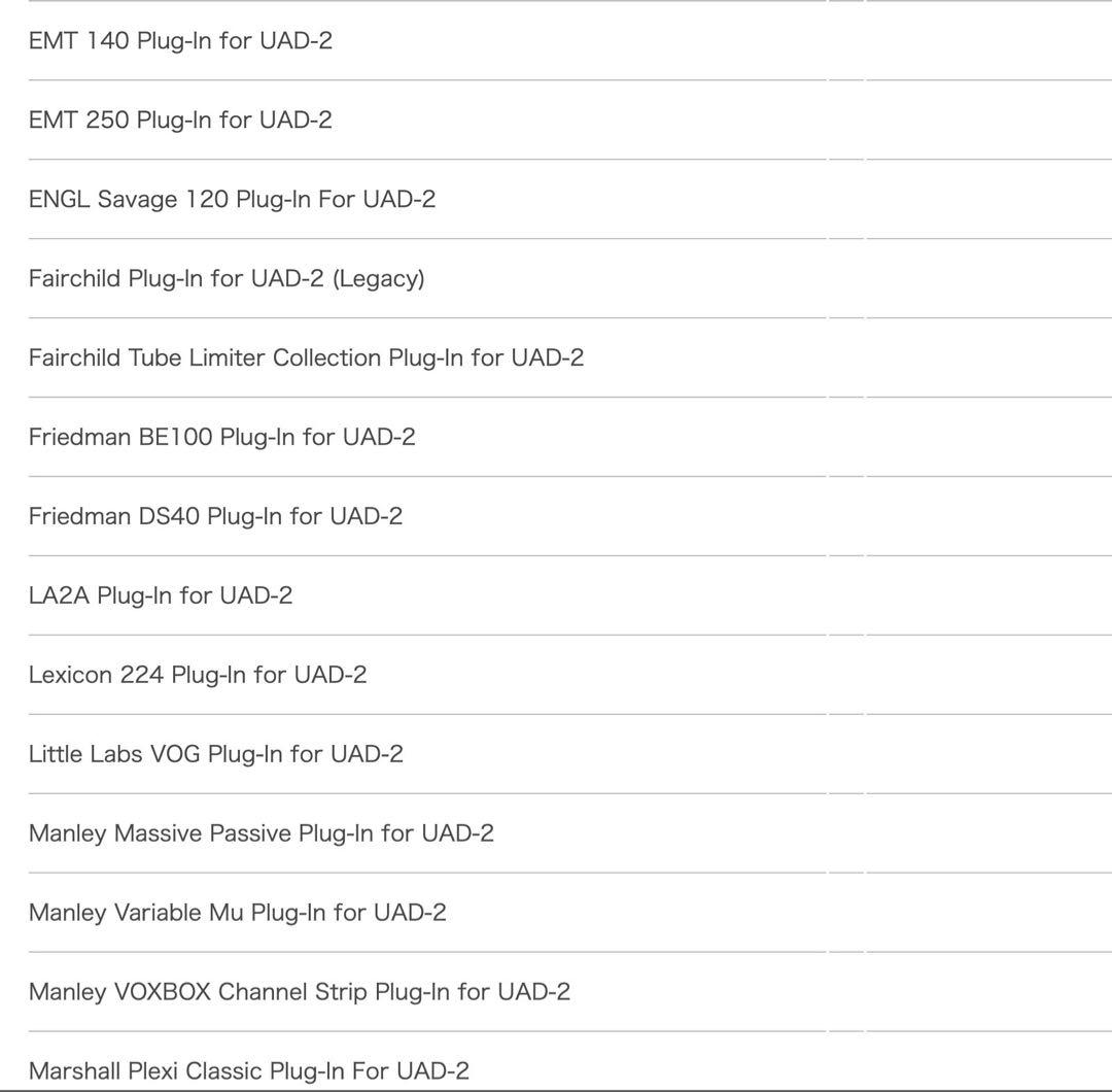 UAD apollo +satellite+sphere +プラグイン133万円