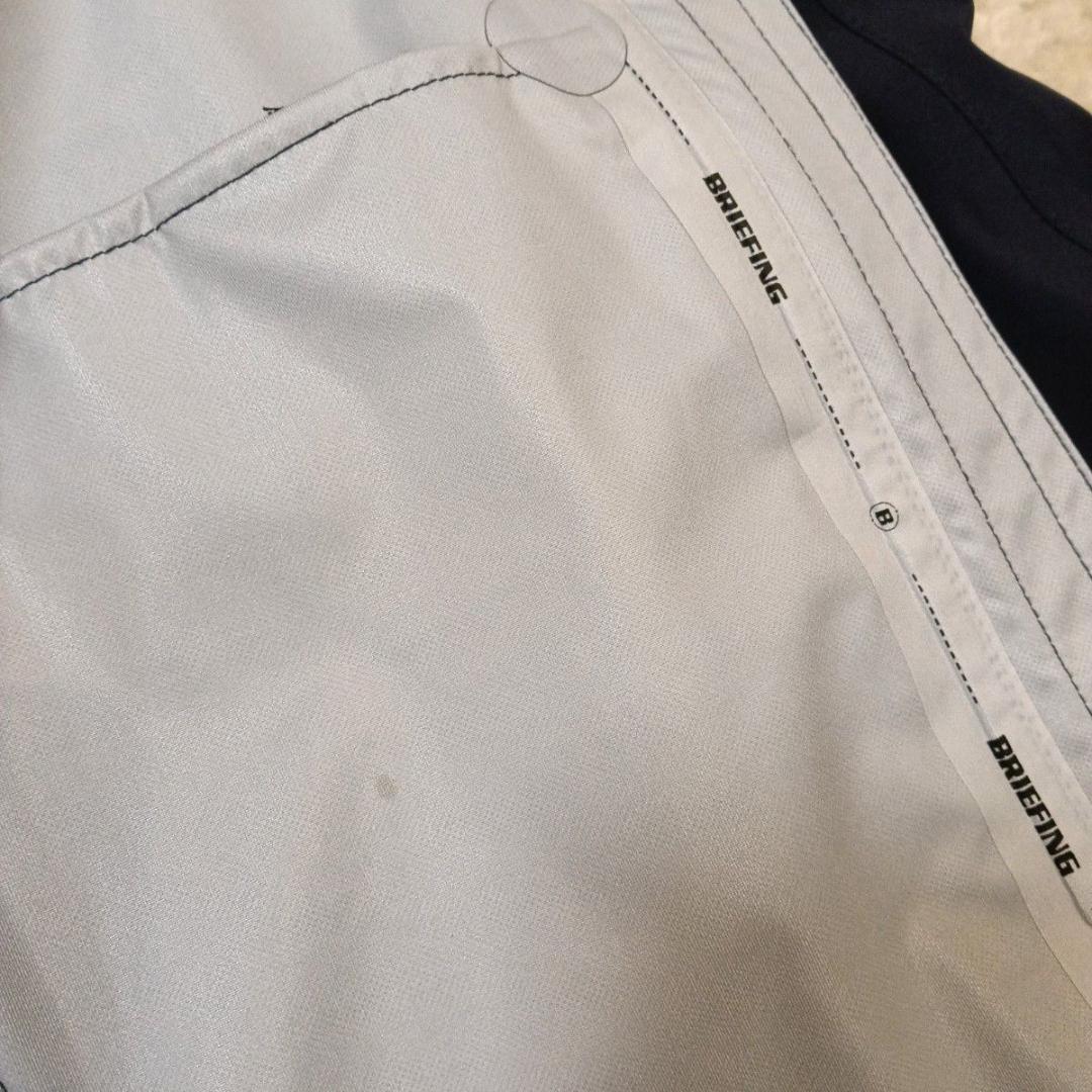 未使用！現行品！ブリーフィング　ゴルフ　レインウェア　紺　フード袖取り外し可