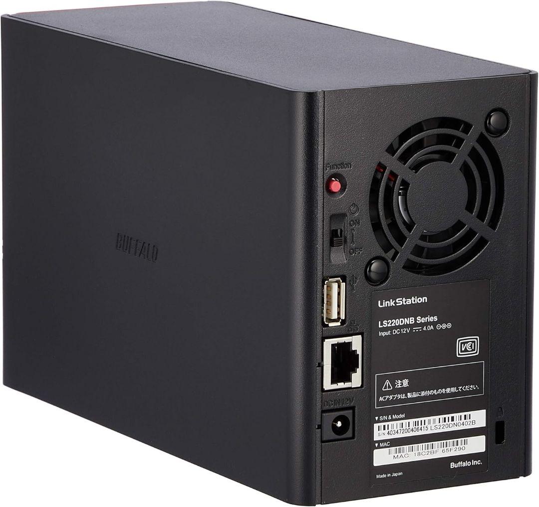 【新品】バッファロー Link Station LS220DN0402B