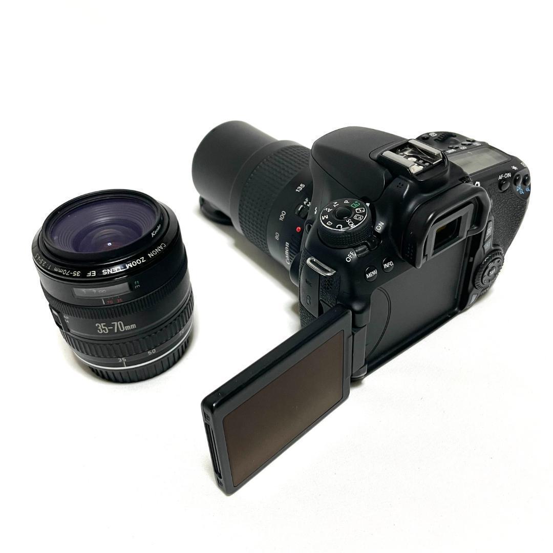 即戦力❣️ Canon EOS 70D ダブルズームレンズセット 遠近OK