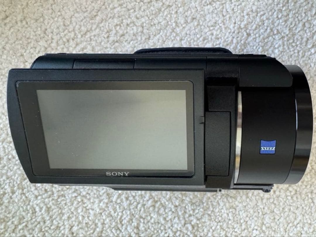 Sony FDR-AX45 ビデオカメラ 本体と三脚セット(破損部有)