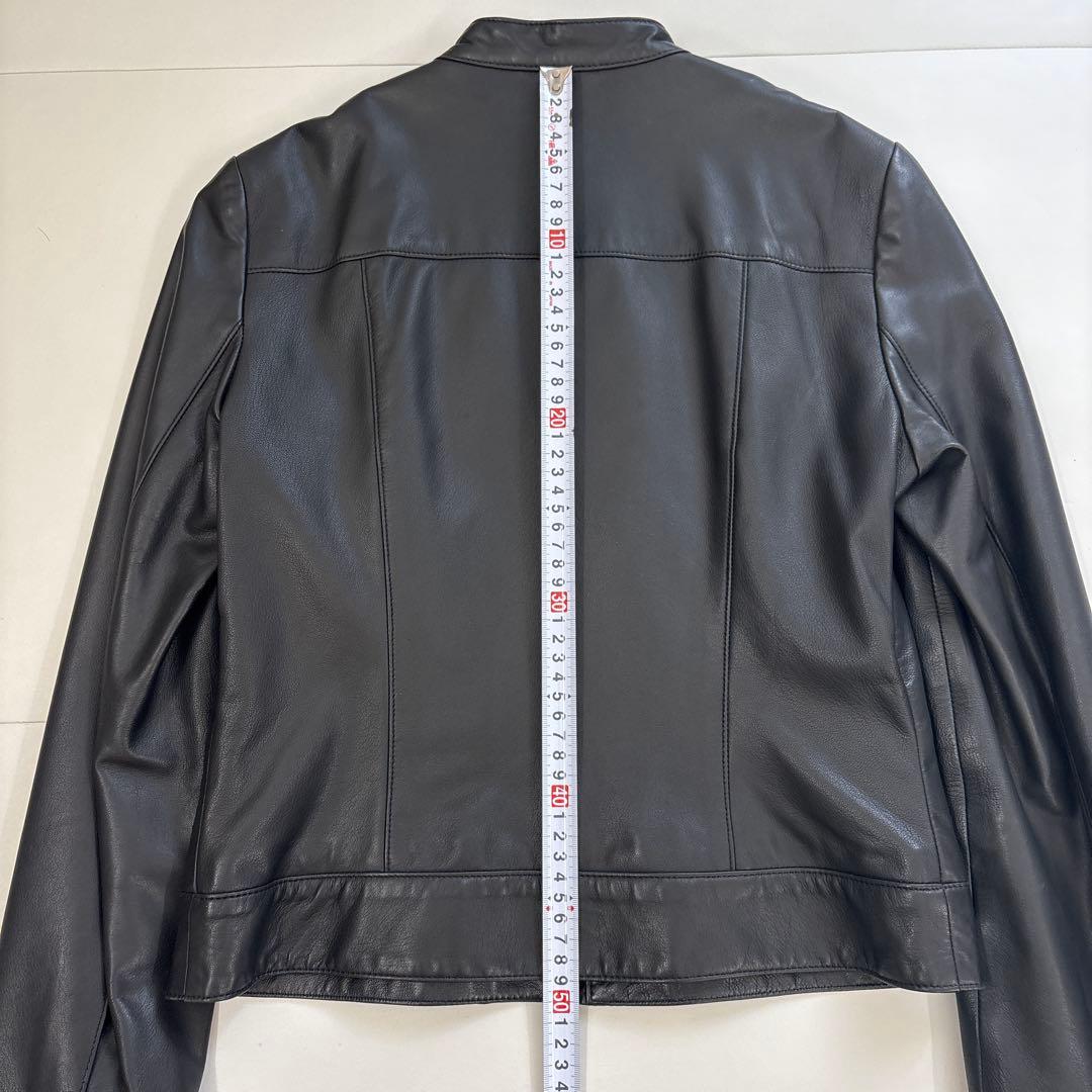 himiさま専用⭐︎アナイANAYI ラムレザーシングルライダースジャケット　36