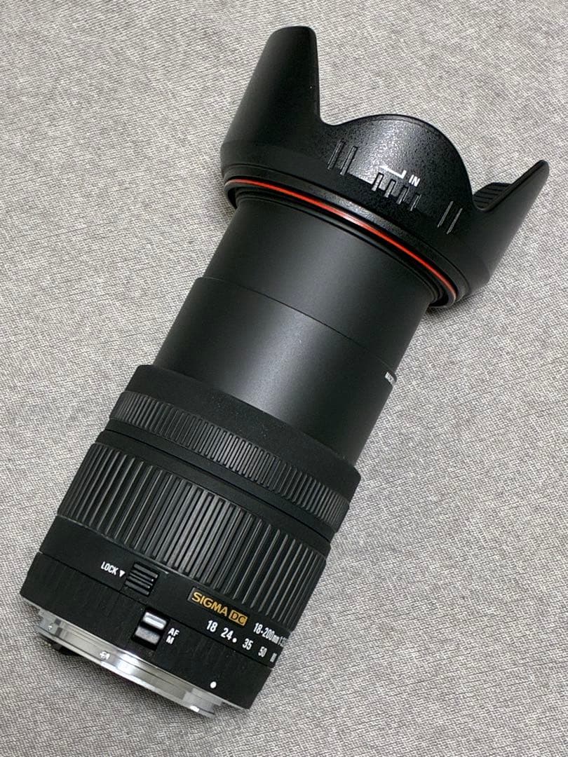 ⭐️美品⭐️シグマ SIGMA 18-200mm F3.5-6.3 DC キャノン用