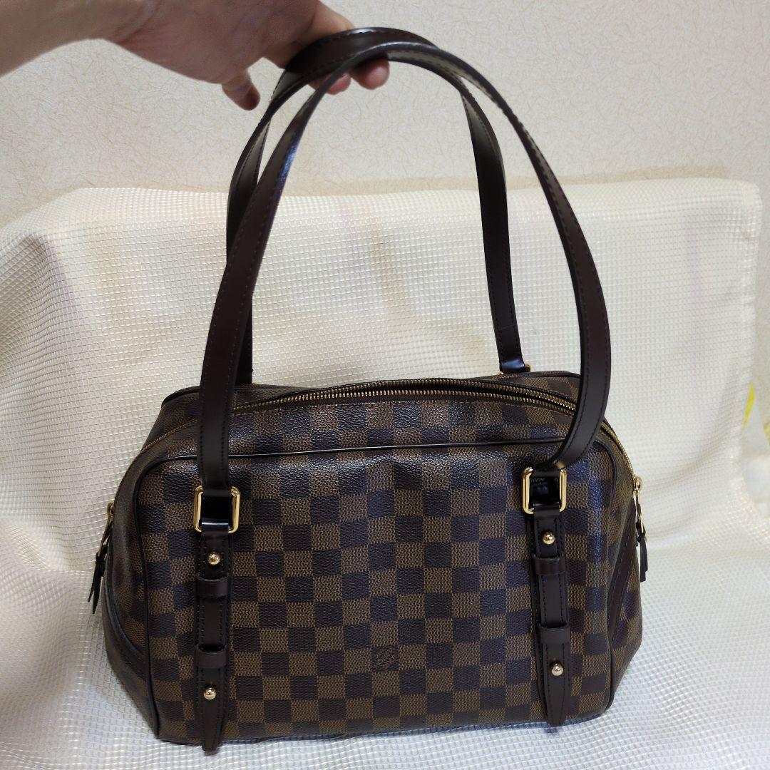 たえ LouisVuittonダミエのショルダーバッグ リヴィントンPM