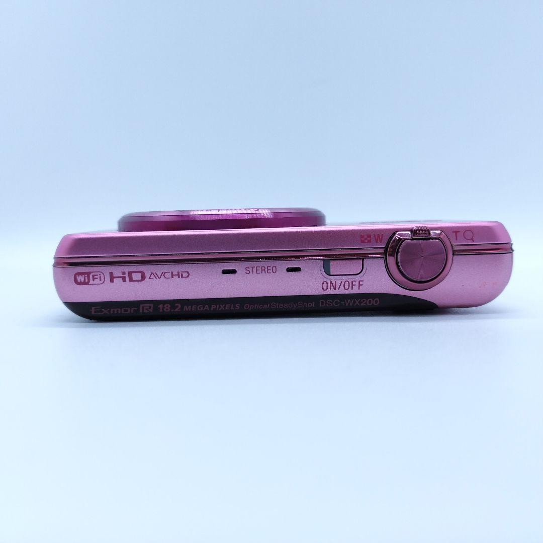 【美品】Sony ソニー Cyber-shot DSC-WX200 ピンク