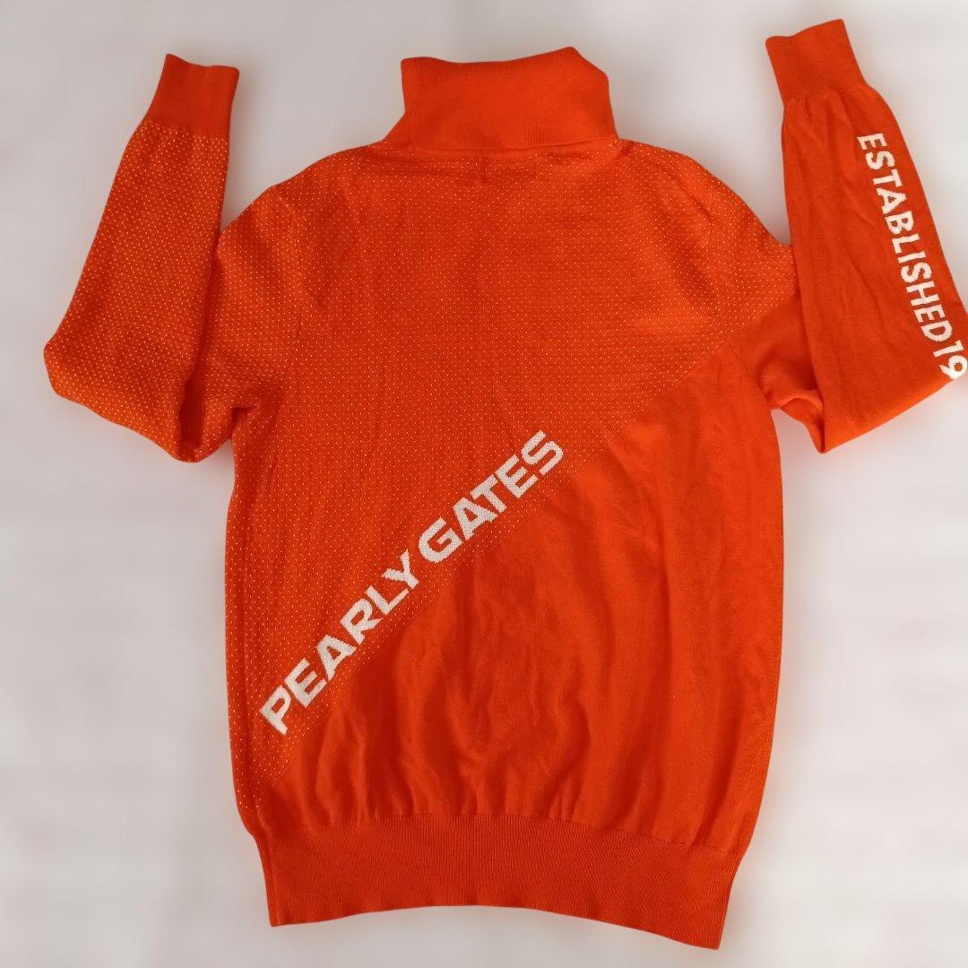 パーリーゲイツ　タートルネック　ニット