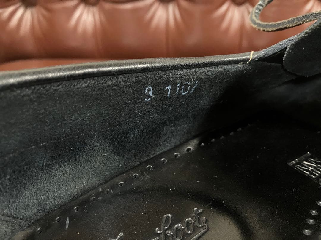 Paraboot BARTH UK9パラブーツ バース 27.5cm 黒 美品