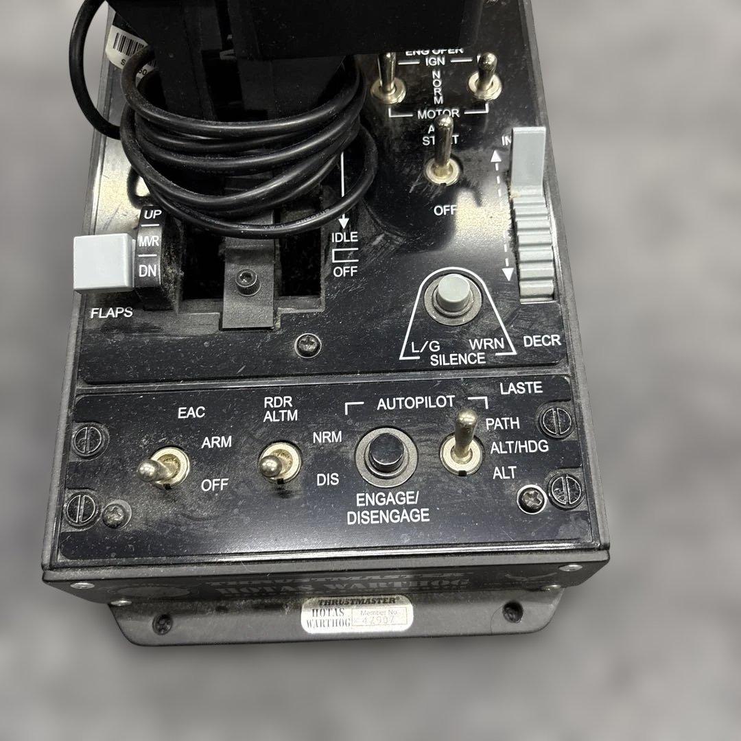 や*ろ様 366 THRUSTMASTER HOTAS WARTHOG セット