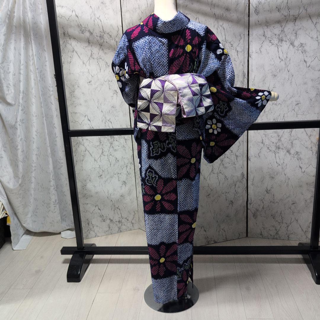 kappo様ご購入高級有松絞り　大人チャーミングな浴衣　美品