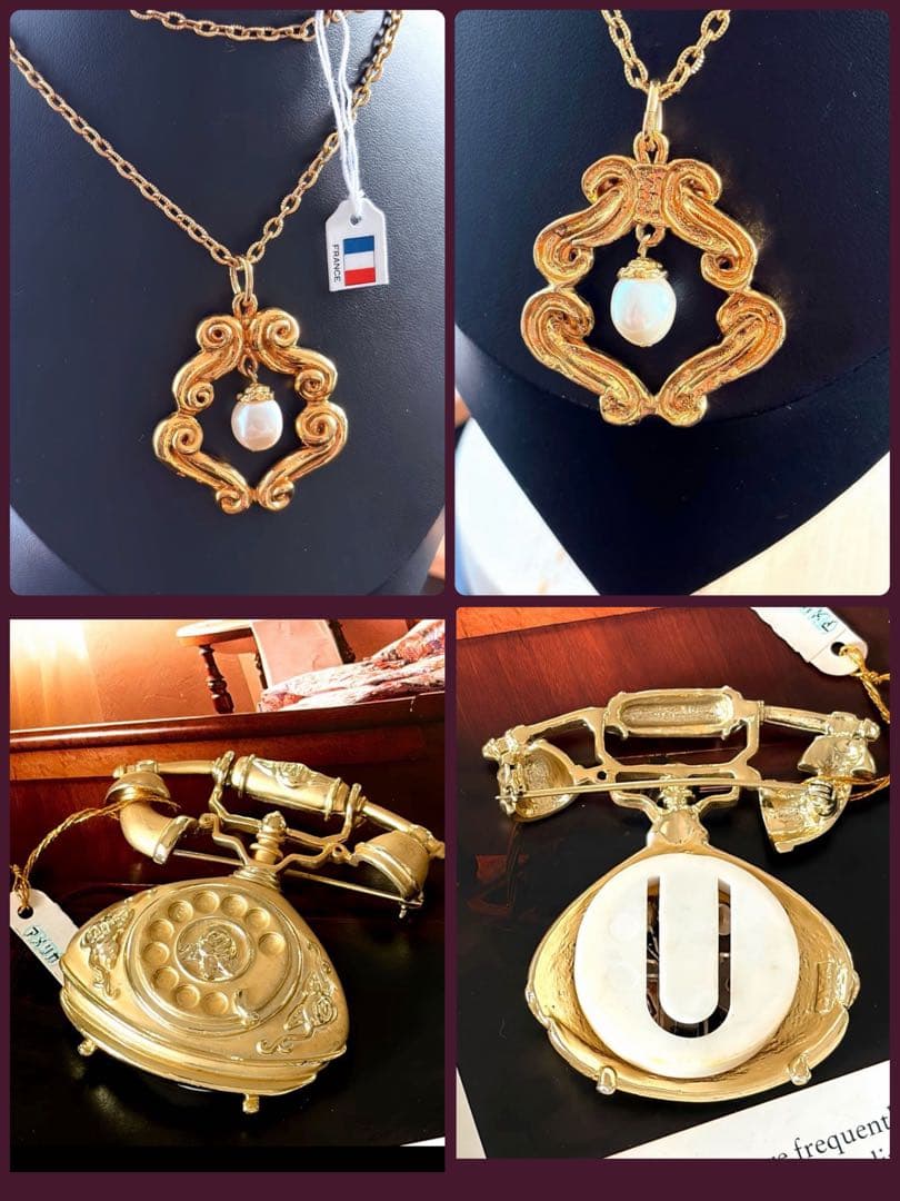  leopard⭐︎様ヴィンテージアクセサリーおまとめ2点