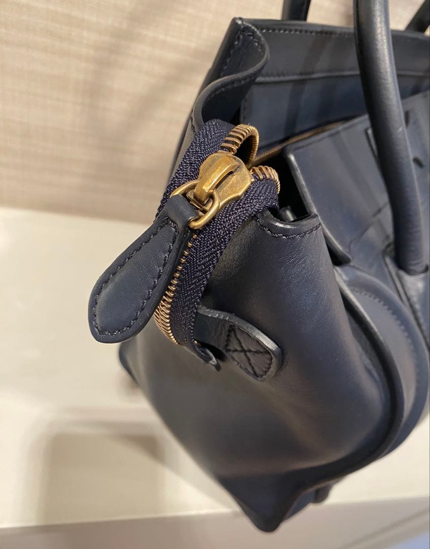 【Yuka様限定】セリーヌラゲージミニショッパートート　ネイビー